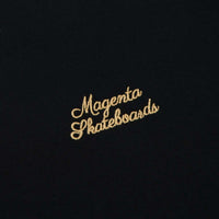 Magenta Botticelli Plant T-Shirt - Black thumbnail