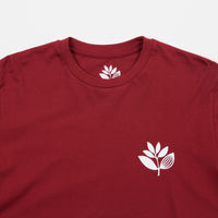 Magenta Classic Long Sleeve T-Shirt - Burgundy thumbnail