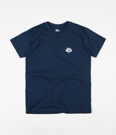 Magenta Classic Plant T-Shirt - Blue / White