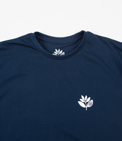 Magenta Classic Plant T-Shirt - Blue / White