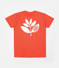Magenta Classic Plant T-Shirt - Red / White