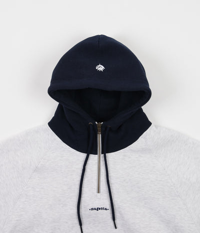 Magenta Cosmo Hoodie - Ash