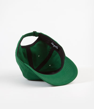 Magenta Dad Cap - Green