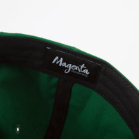 Magenta Dad Cap - Green thumbnail