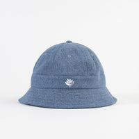 Magenta Denim Bucket Hat - Blue thumbnail