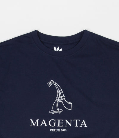 Magenta Depuis 2010 T-Shirt - Navy