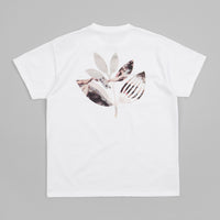 Magenta God's Plan T-Shirt in White thumbnail