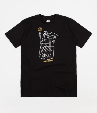 Magenta High Man T-Shirt - Black