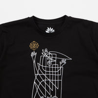 Magenta High Man T-Shirt - Black thumbnail