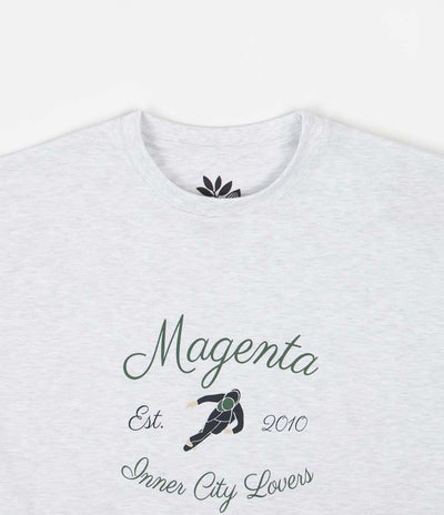 Magenta Inner City Lovers T-Shirt - Ash