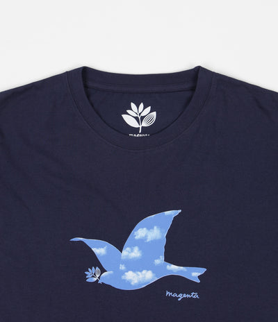 Magenta Liberte T-Shirt - Navy