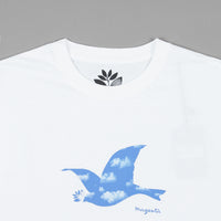 Magenta Liberte T-Shirt - White thumbnail