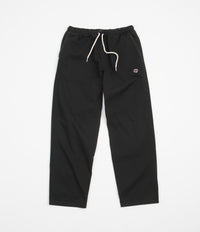 Magenta Loose Pants - Black