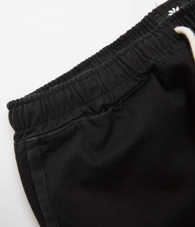 Magenta Loose Pants - Black
