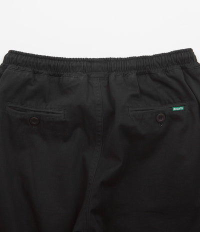 Magenta Loose Pants - Black
