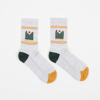 Magenta M Skyline Socks - Ash thumbnail