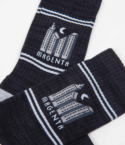Magenta M Skyline Socks - Navy