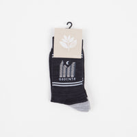 Magenta M Skyline Socks - Navy thumbnail