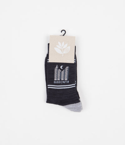 Magenta M Skyline Socks - Navy