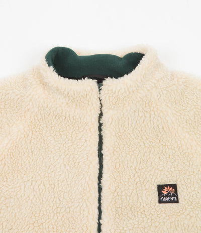 Magenta MTN Sherpa Jacket - Beige / Green