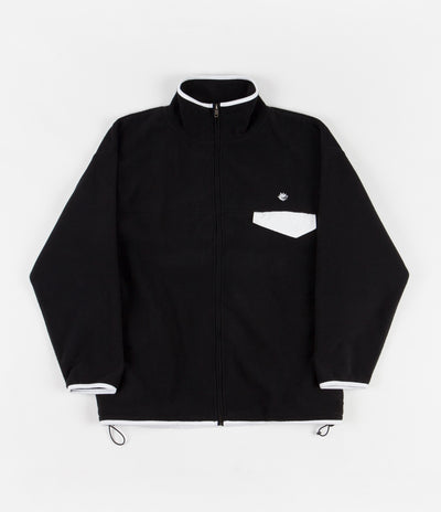 Magenta Northfleece Zip Jacket - Black / White