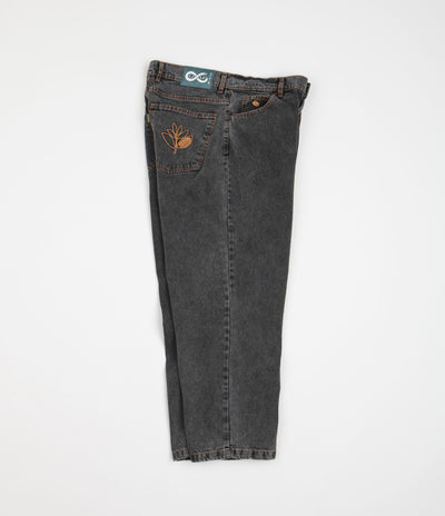 Magenta OG 2 Tone Jeans - Distressed Black Denim