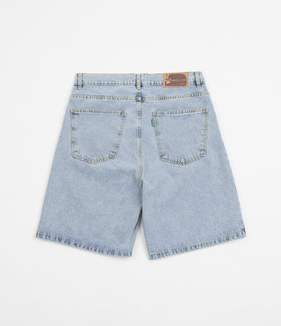 Magenta OG Denim Long Shorts - Washed Blue | Flatspot