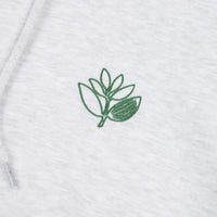 Magenta Outline Duo Hoodie - Ash / Forest Green thumbnail