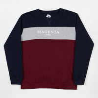 Magenta Paris Crewneck Sweatshirt - Tricolour thumbnail