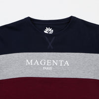 Magenta Paris Crewneck Sweatshirt - Tricolour thumbnail