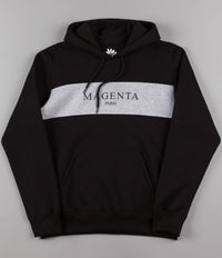 Magenta Paris Hooded Sweatshirt - Black