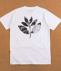 Magenta Picasso Plant T-Shirt - White