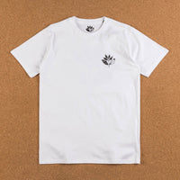 Magenta Picasso Plant T-Shirt - White thumbnail