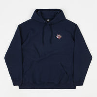 Magenta Plant Flag Hoodie - Navy thumbnail