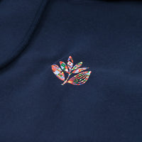 Magenta Plant Flag Hoodie - Navy thumbnail