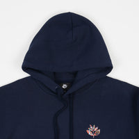 Magenta Plant Flag Hoodie - Navy thumbnail