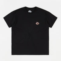 Magenta Plant Flag T-Shirt - Black thumbnail