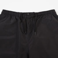 Magenta Plant Patch Shorts - Black thumbnail