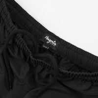 Magenta Plant Patch Shorts - Black thumbnail