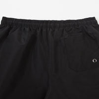 Magenta Plant Patch Shorts - Black thumbnail