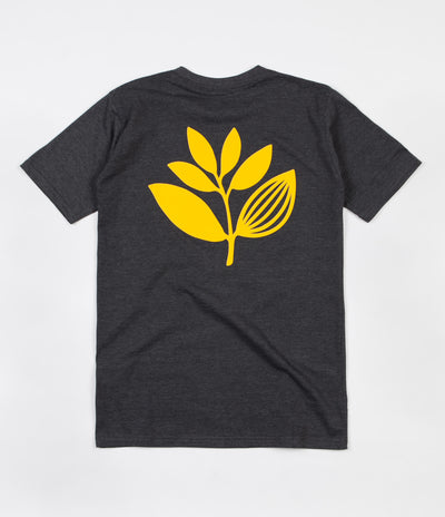 Magenta Plant T-Shirt - Dark Heather