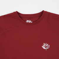 Magenta Points Plant Long Sleeve T-Shirt - Wine thumbnail