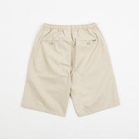 Magenta Ripstop Loose Long Shorts - Sand thumbnail