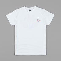 Magenta Shapes Plant T-Shirt - White thumbnail