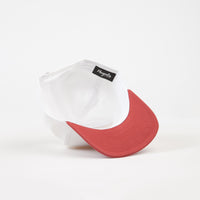 Magenta Snapback Cap - White / Red thumbnail