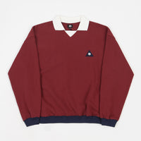 Magenta Swing Crewneck Sweatshirt - Burgundy thumbnail