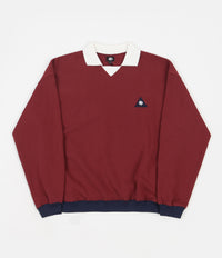 Magenta Swing Crewneck Sweatshirt - Burgundy