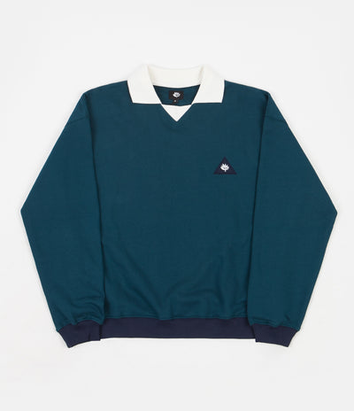 Magenta Swing Crewneck Sweatshirt - Deep Sea
