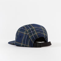 Magenta Tartan 5 Panel Cap - Navy / Multi thumbnail