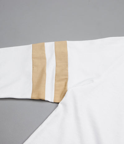 Magenta Team Long Sleeve T-Shirt - White / Beige